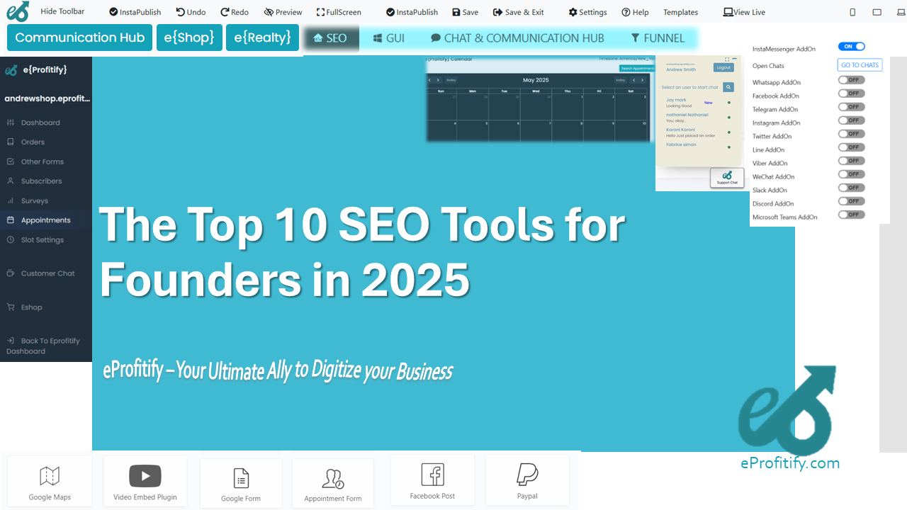 The Top 10 SEO Tools for Founders in 2025